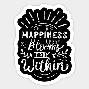 Happiness distress Sticker